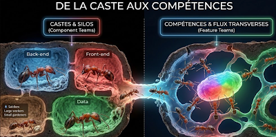 (3/8) Vos équipes sont-elles des Atta ou des Pogonomyrmex ? De component teams à feature teams
